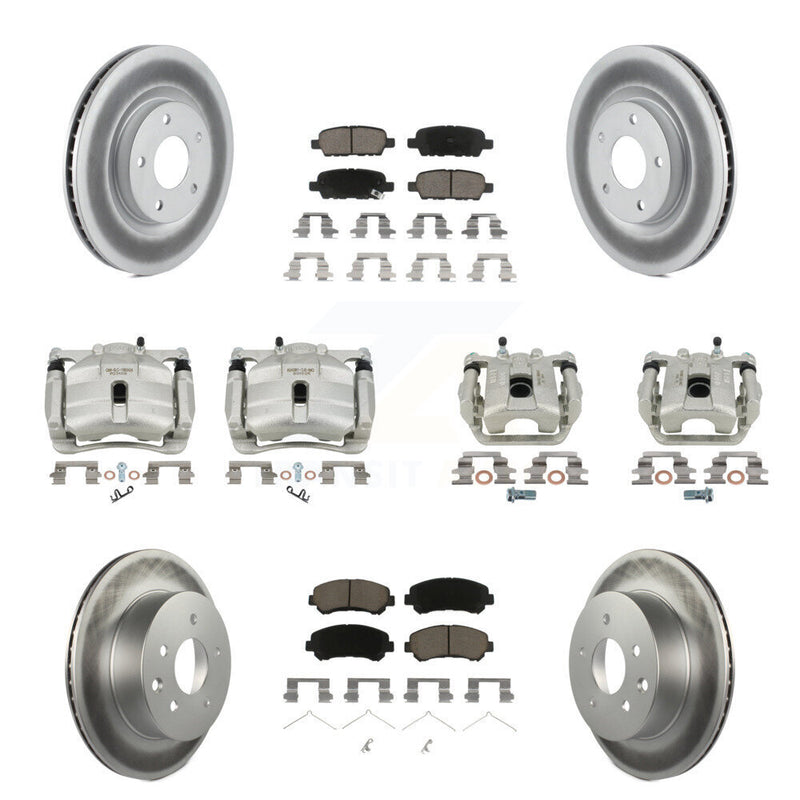 Transit Auto KCG-101031C Disc Brake Kit for 2008-2015 Nissan Rogue Select, Nissan Rogue - Front and Rear product image
