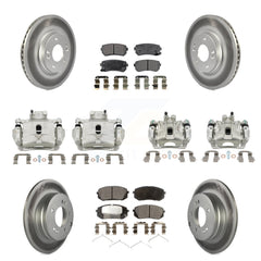 Transit Auto KCG-101031T Disc Brake Kit for 2015 Hyundai Sonata - Front and Rear product image