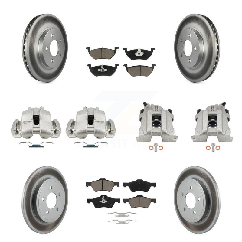 Transit Auto KCG-101032C Disc Brake Kit for 2011 Mercury Mariner - Front and Rear product image