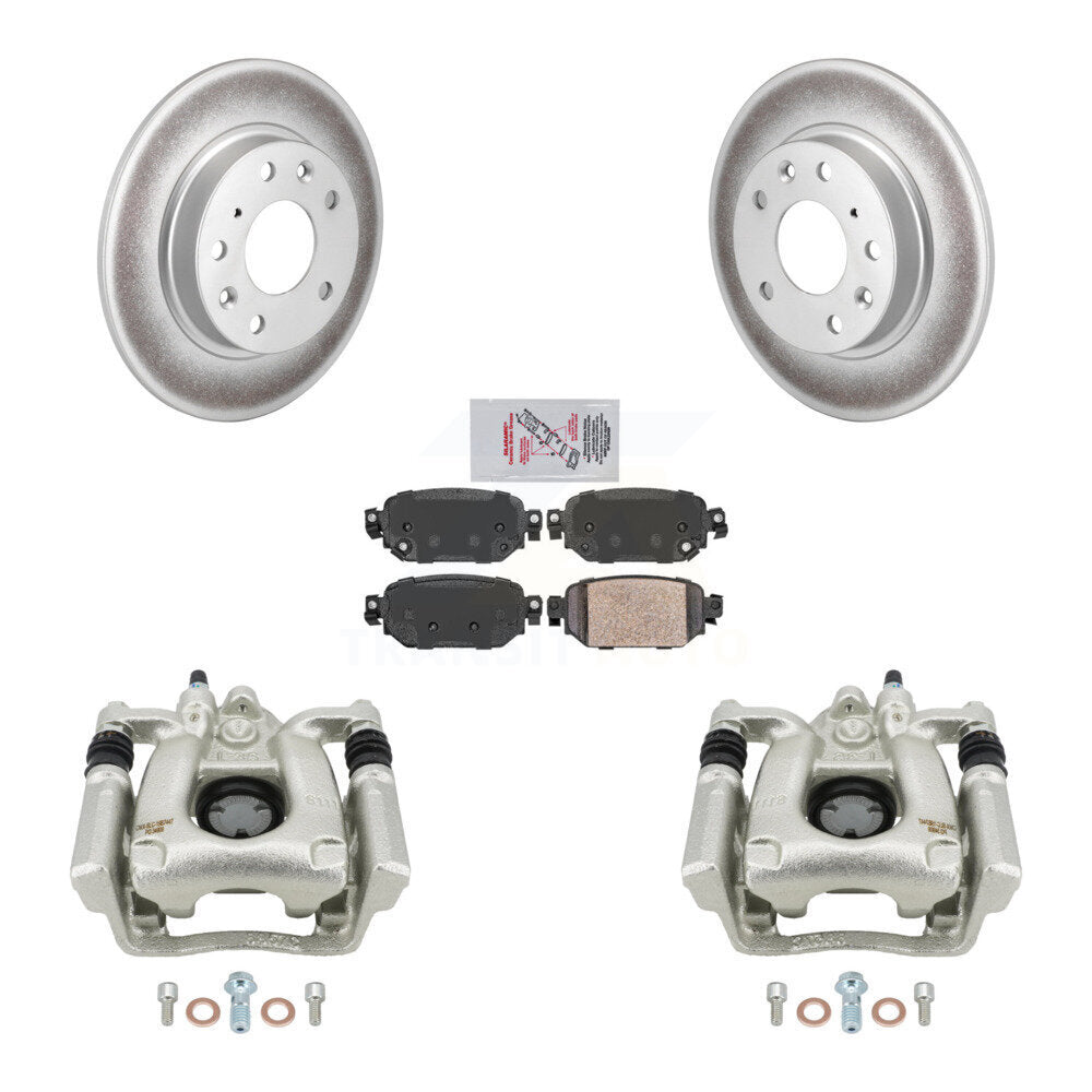 Transit Auto KCG-101032N Disc Brake Kit for 2017-2018 Mazda 3, Mazda 3 Sport - Rear product image