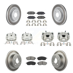 Transit Auto KCG-101032S Disc Brake Kit for 2011-2019 Nissan Juke, Nissan Sentra - Front and Rear product image