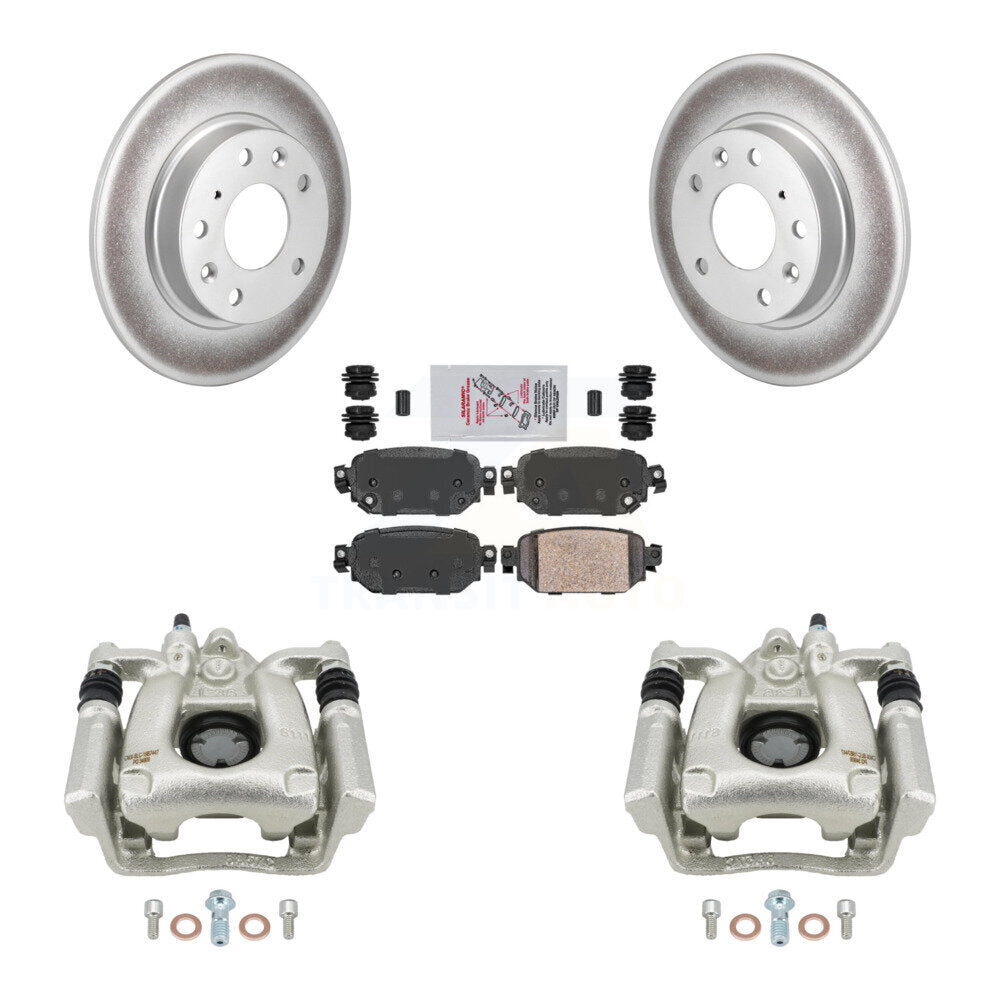 Transit Auto KCG-101033N Disc Brake Kit for 2017-2018 Mazda 3, Mazda 3 Sport - Rear product image