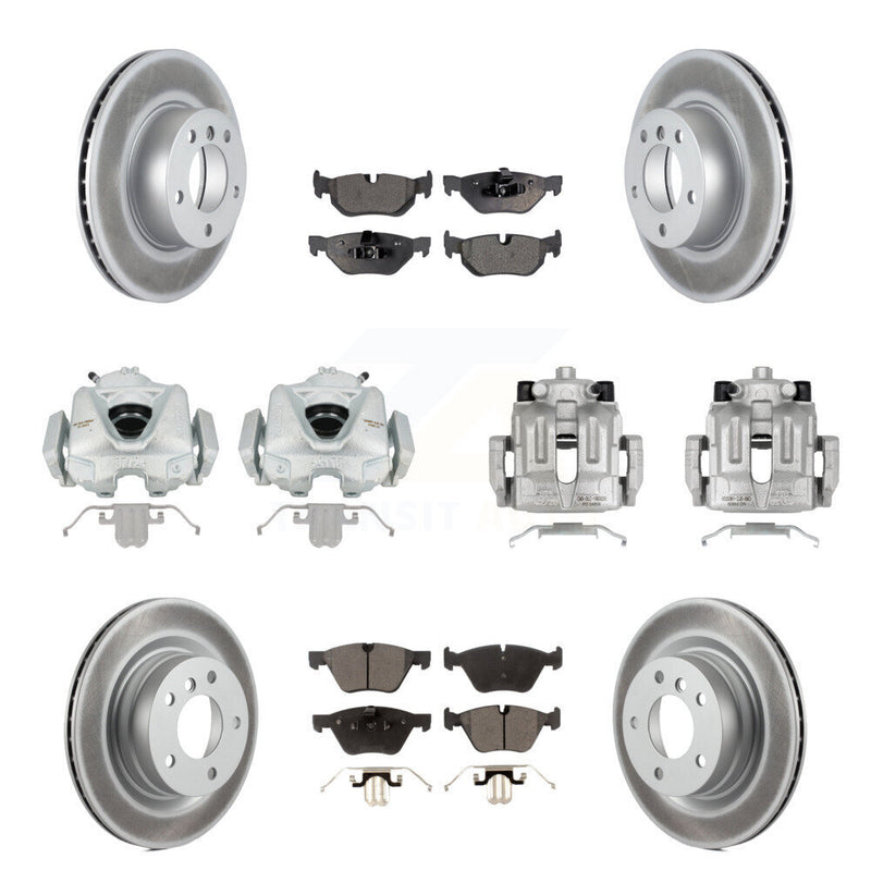 Transit Auto KCG-101033P Disc Brake Kit for 2006-2007 BMW 323i - Front and Rear product image