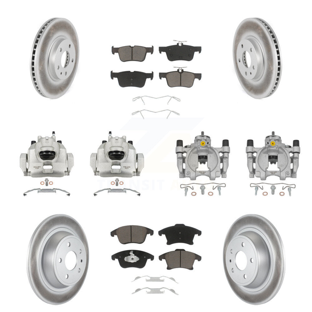 Transit Auto KCG-101034C Disc Brake Kit for 2013-2020 Ford Fusion, Lincoln MKZ - Front and Rear product image