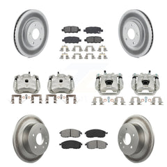 Transit Auto KCG-101034S Disc Brake Kit for 2007-2010 Nissan Sentra - Front and Rear product image
