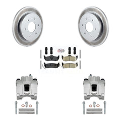 Transit Auto KCG-101035N Disc Brake Kit for 2004-2015 Nissan Armada, INFINITI QX56, Nissan Pathfinder Armada & more - Rear product image