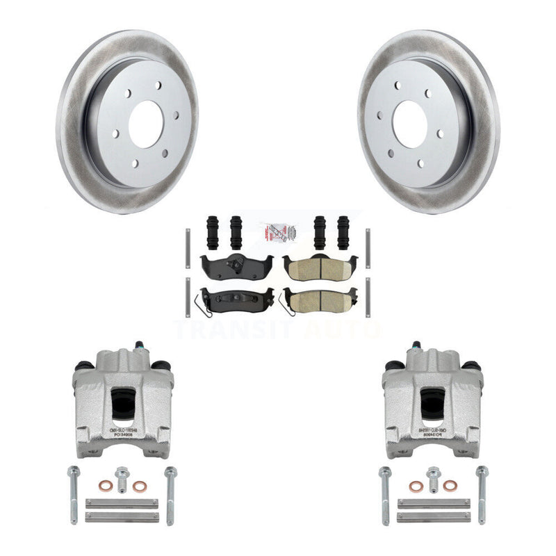 Transit Auto KCG-101035N Disc Brake Kit for 2004-2015 Nissan Armada, INFINITI QX56, Nissan Pathfinder Armada & more - Rear product image