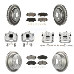 Transit Auto KCG-101035S Disc Brake Kit for 2007-2016 Jeep Wrangler - Front and Rear product image