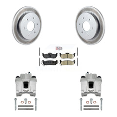 Transit Auto KCG-101036N Disc Brake Kit for 2004-2015 Nissan Armada, INFINITI QX56, Nissan Pathfinder Armada & more - Rear product image