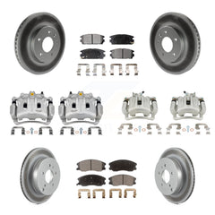 Transit Auto KCG-101036P Disc Brake Kit for 2007-2015 Chevrolet Captiva Sport, Saturn Vue, Chevrolet Equinox & more - Front and Rear product image