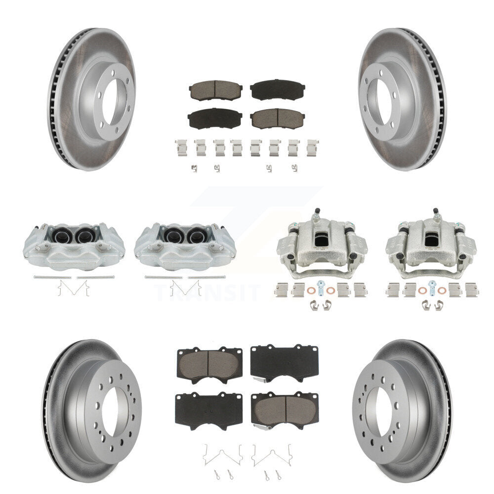 Transit Auto KCG-101037C Disc Brake Kit for 2003-2009 Lexus GX470 - Front and Rear product image