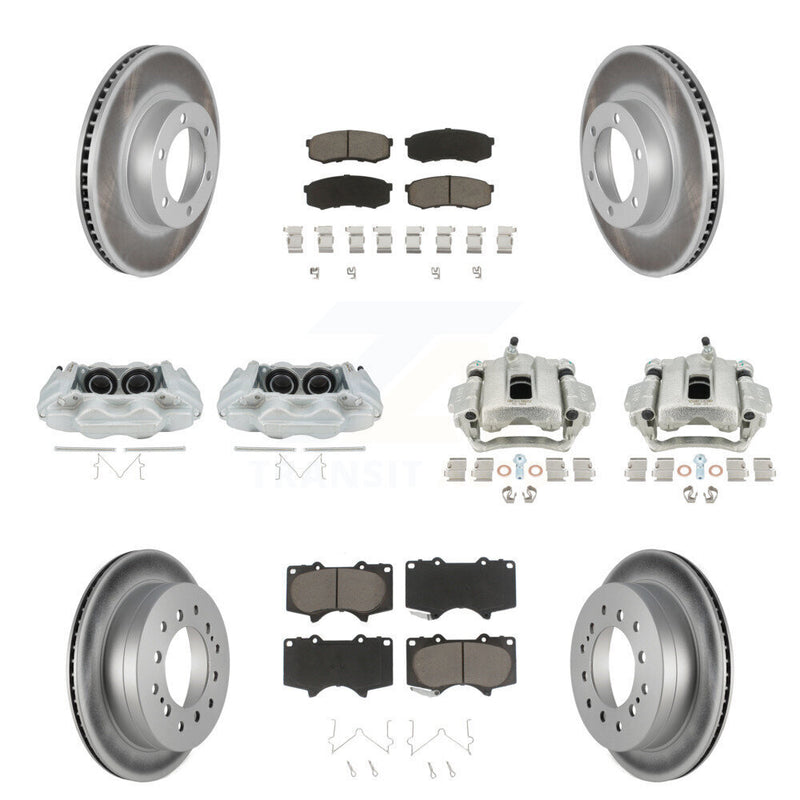 Transit Auto KCG-101037C Disc Brake Kit for 2003-2009 Lexus GX470 - Front and Rear product image