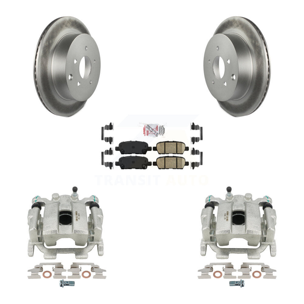 Transit Auto KCG-101037N Disc Brake Kit for 2009-2022 INFINITI JX35, Nissan Pathfinder, Nissan Quest & more - Rear product image