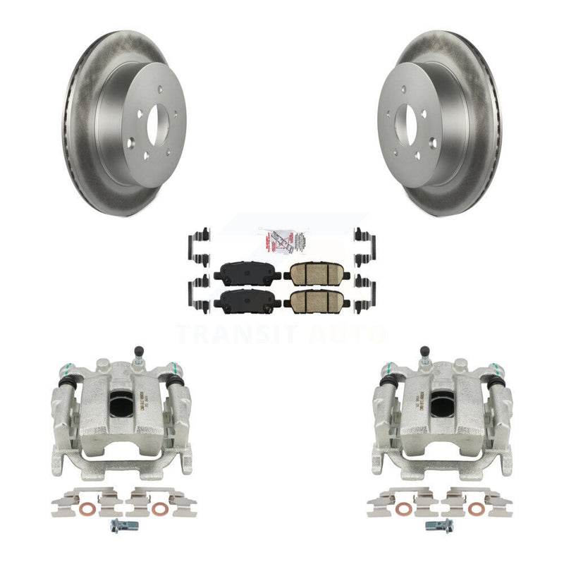 Transit Auto KCG-101037N Disc Brake Kit for 2009-2022 INFINITI JX35, Nissan Pathfinder, Nissan Quest & more - Rear product image