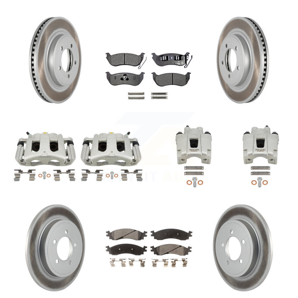 Transit Auto KCG-101037T Disc Brake Kit for 2006-2010 Ford Explorer Sport Trac, Ford Explorer, Mercury Mountaineer - Front and Rear product image