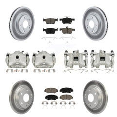 Transit Auto KCG-101038C Disc Brake Kit for 2016-2021 Honda Civic - Front and Rear product image