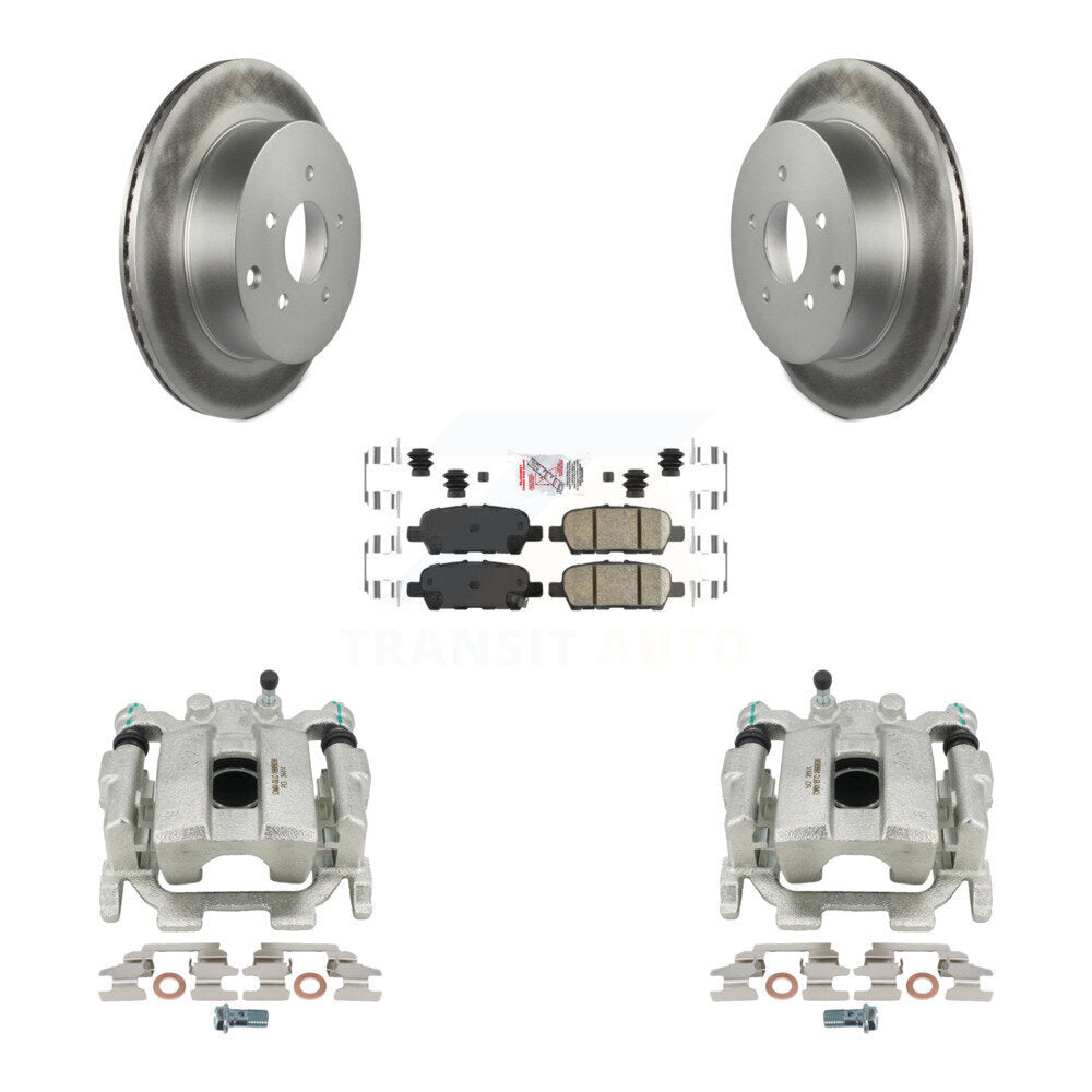 Transit Auto KCG-101038N Disc Brake Kit for 2009-2022 INFINITI JX35, Nissan Pathfinder, Nissan Quest & more - Rear product image