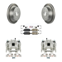 Transit Auto KCG-101038N Disc Brake Kit for 2009-2022 INFINITI JX35, Nissan Pathfinder, Nissan Quest & more - Rear product image