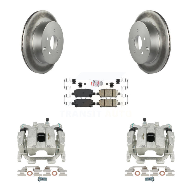 Transit Auto KCG-101038N Disc Brake Kit for 2009-2022 INFINITI JX35, Nissan Pathfinder, Nissan Quest & more - Rear product image