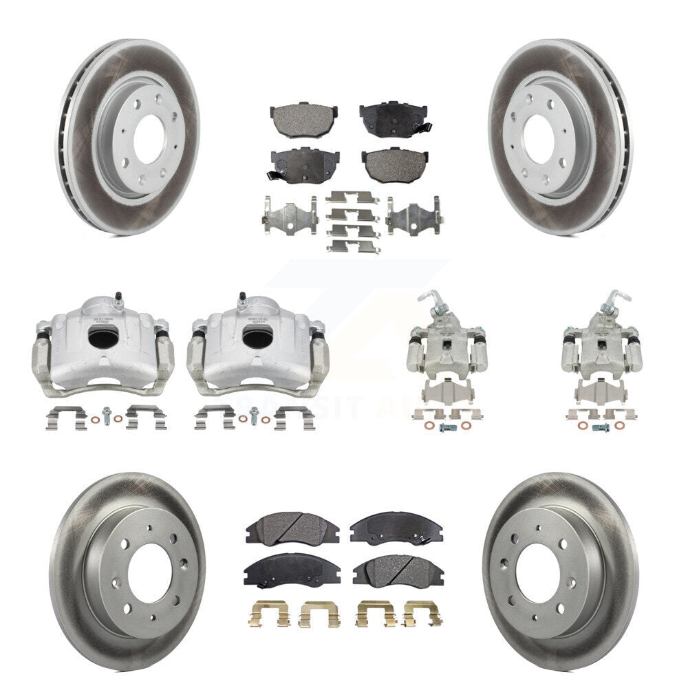 Transit Auto KCG-101038T Disc Brake Kit for 2005-2009 Kia Spectra, Kia Spectra5 - Front and Rear product image