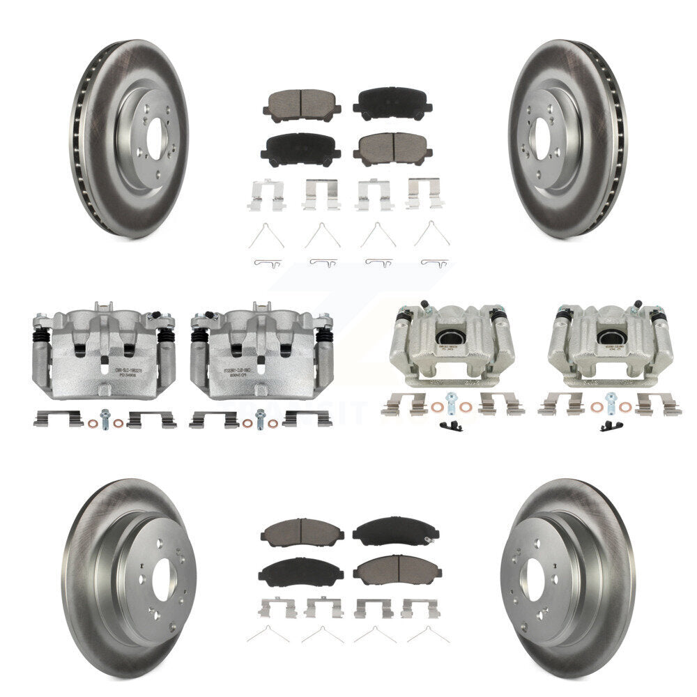Transit Auto KCG-101039C Disc Brake Kit for 2007-2013 Acura ZDX, Acura MDX - Front and Rear product image