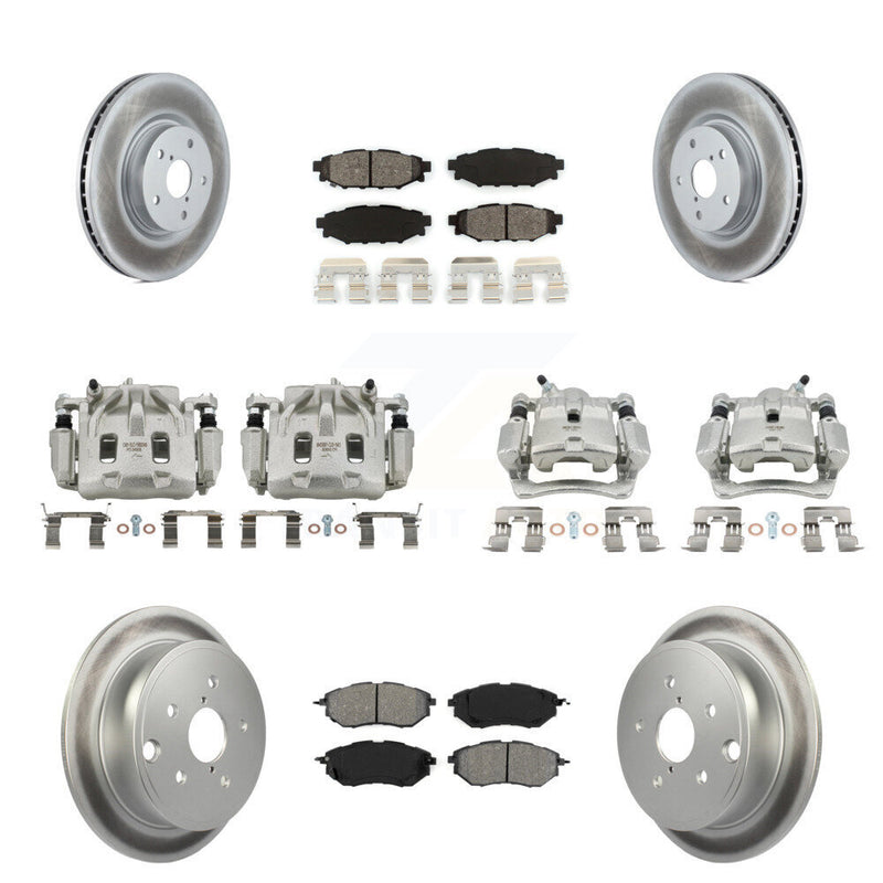 Transit Auto KCG-101039S Disc Brake Kit for 2015-2019 Subaru WRX - Front and Rear product image