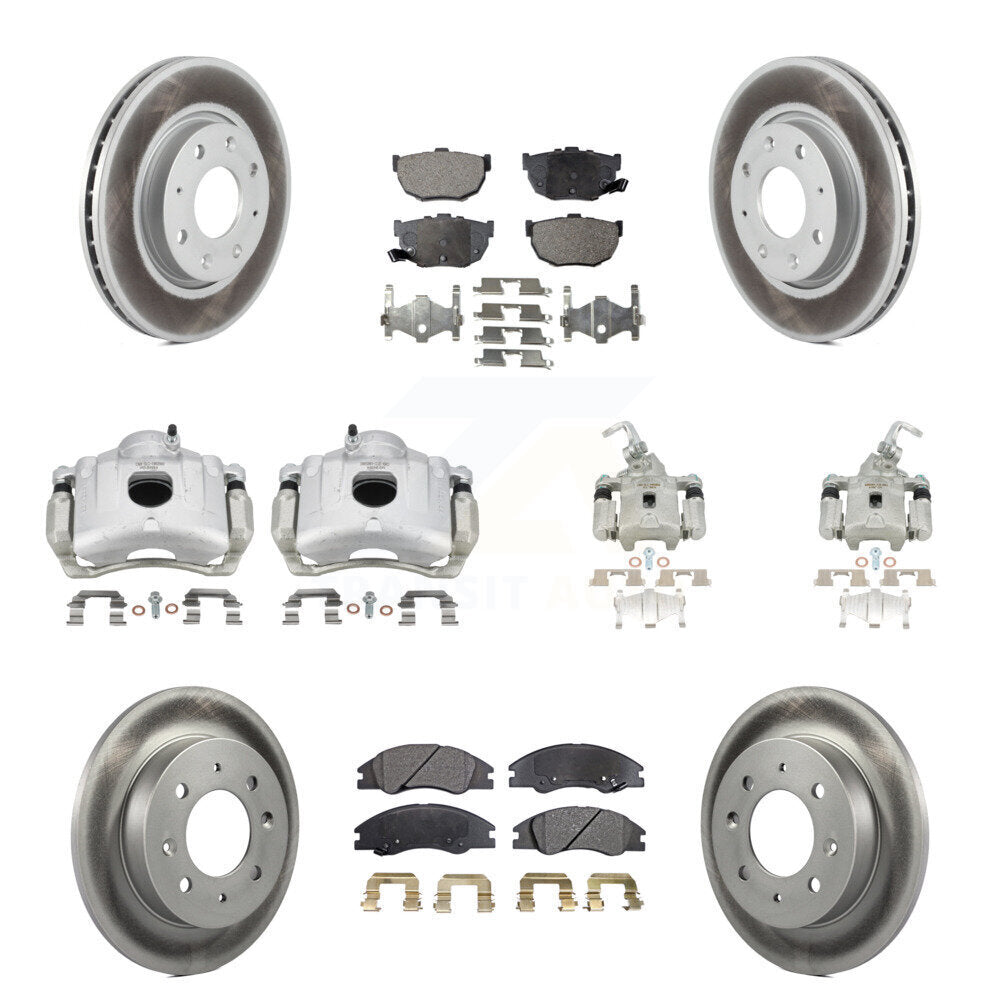 Transit Auto KCG-101039T Disc Brake Kit for 2004-2005 Kia Spectra, Kia Spectra5 - Front and Rear product image