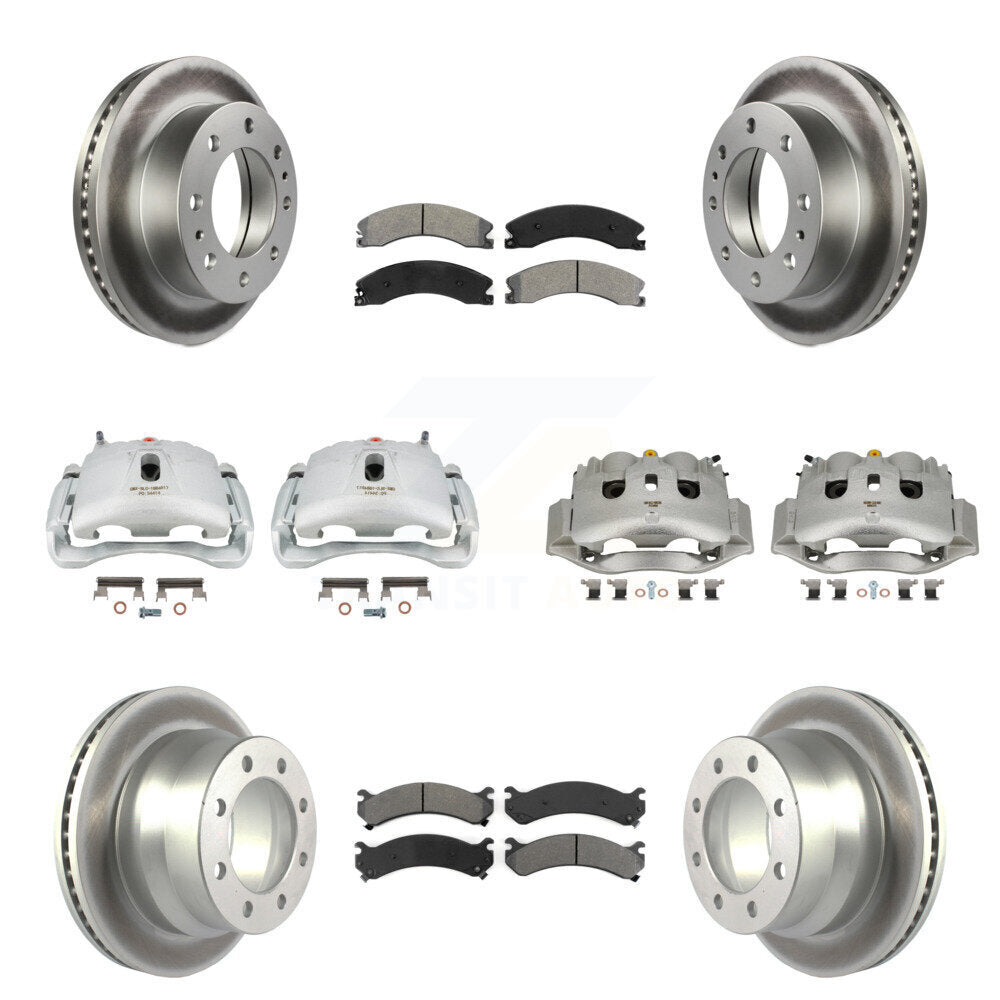 Transit Auto KCG-101041S Disc Brake Kit for 2009-2020 Chevrolet Express 4500, GMC Savana 4500 - Front and Rear product image