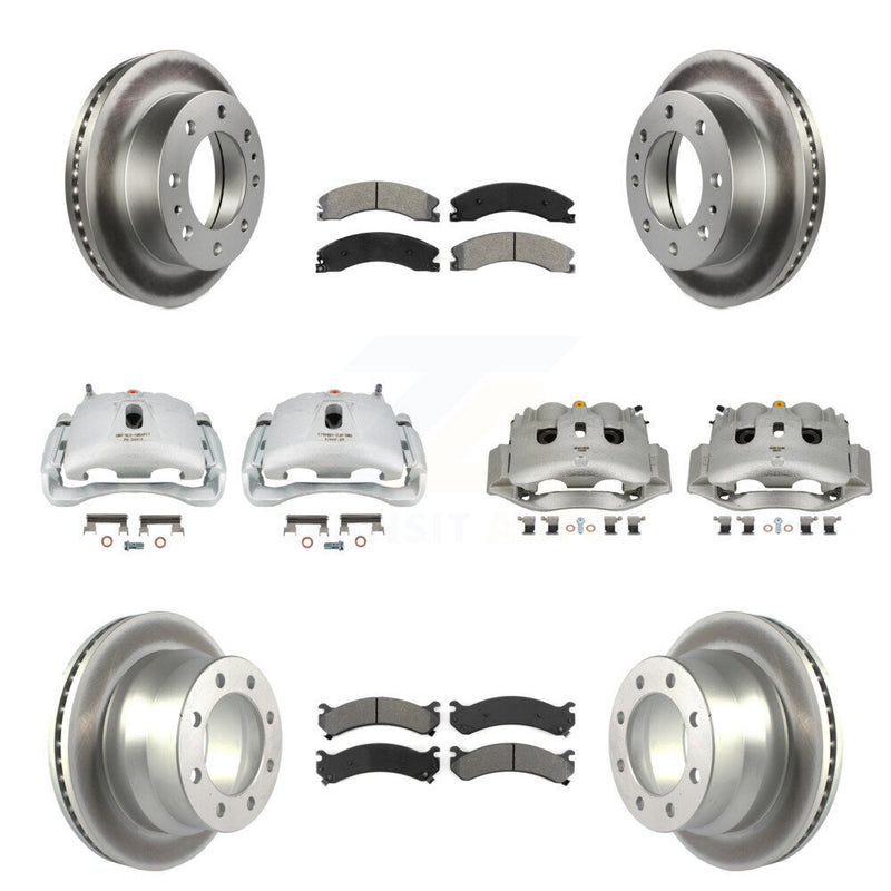 Transit Auto KCG-101041S Disc Brake Kit for 2009-2020 Chevrolet Express 4500, GMC Savana 4500 - Front and Rear product image