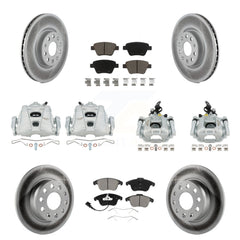 Transit Auto KCG-101042C Disc Brake Kit for 2012-2014 Volkswagen Passat - Front and Rear product image