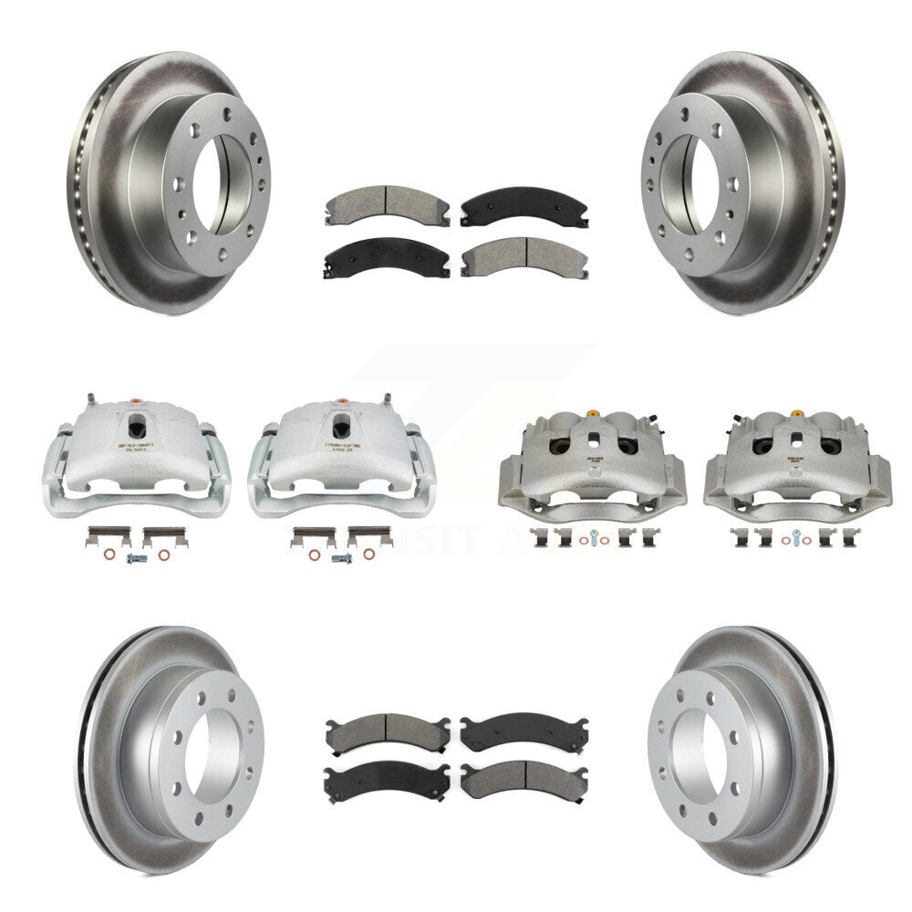 Transit Auto KCG-101042S Disc Brake Kit for 2010-2011 Chevrolet Express 4500 - Front and Rear product image