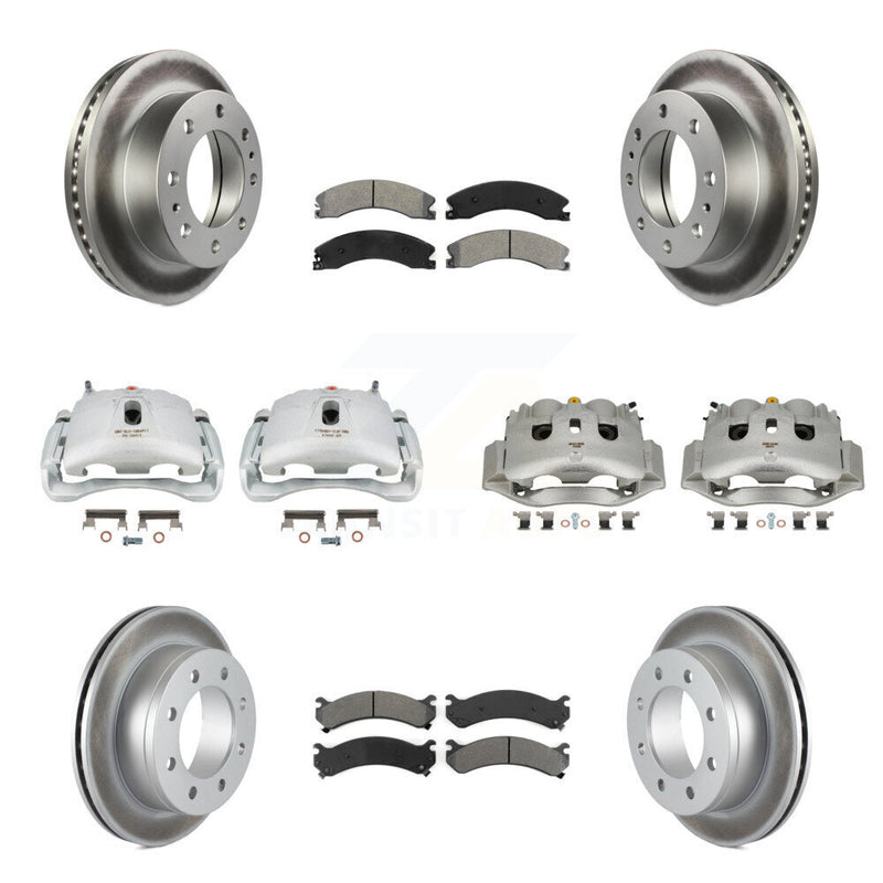 Transit Auto KCG-101042S Disc Brake Kit for 2010-2011 Chevrolet Express 4500 - Front and Rear product image