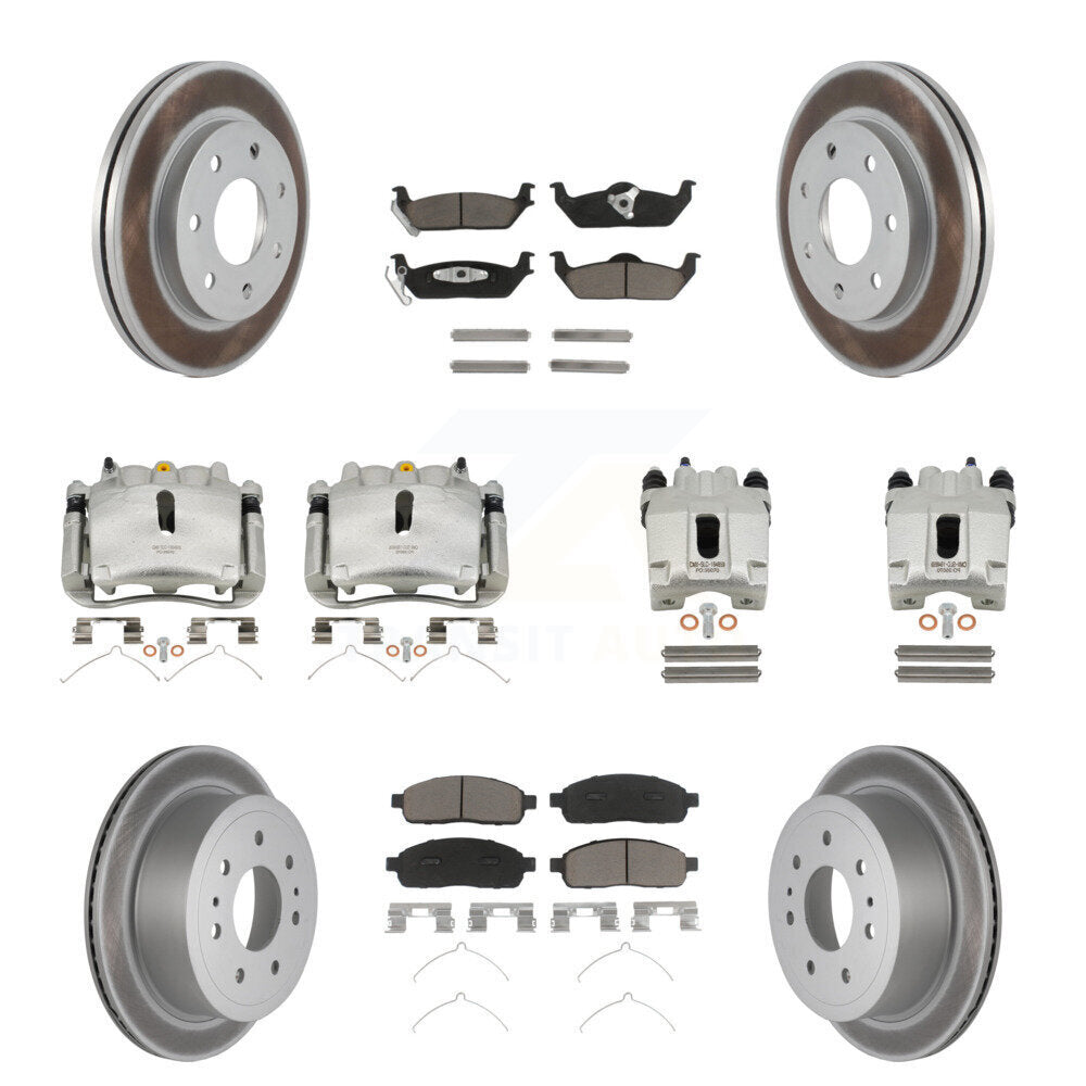 Transit Auto KCG-101043C Disc Brake Kit for 2004-2008 Lincoln Mark LT, Ford F-150 - Front and Rear product image