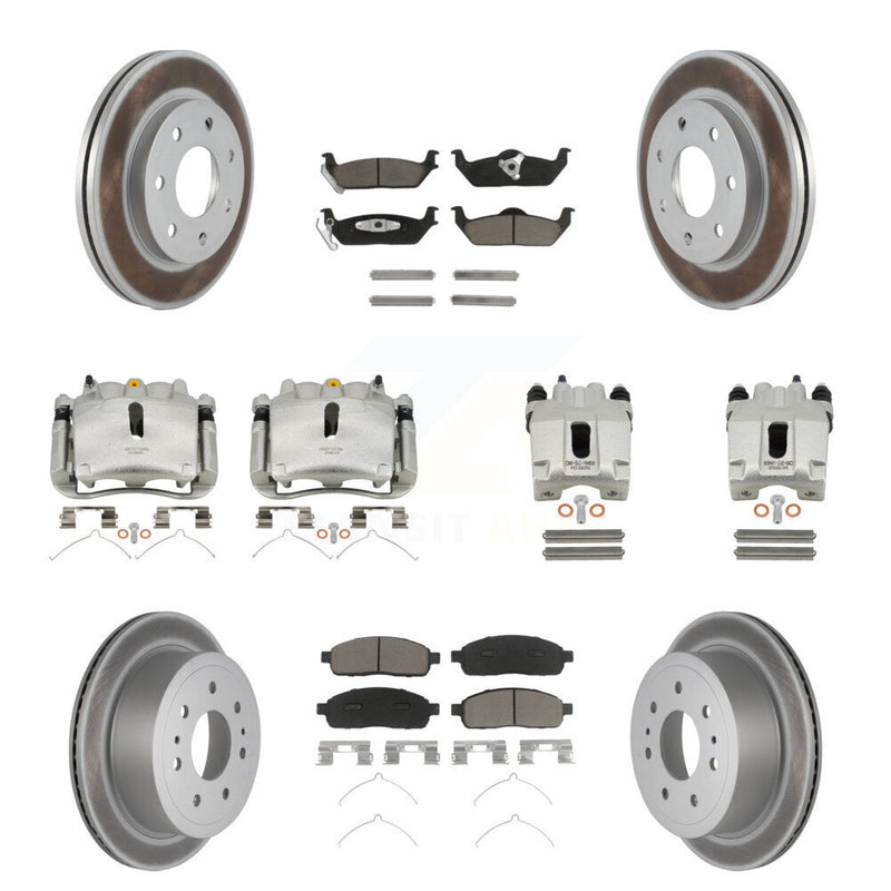Transit Auto KCG-101043C Disc Brake Kit for 2004-2008 Lincoln Mark LT, Ford F-150 - Front and Rear product image