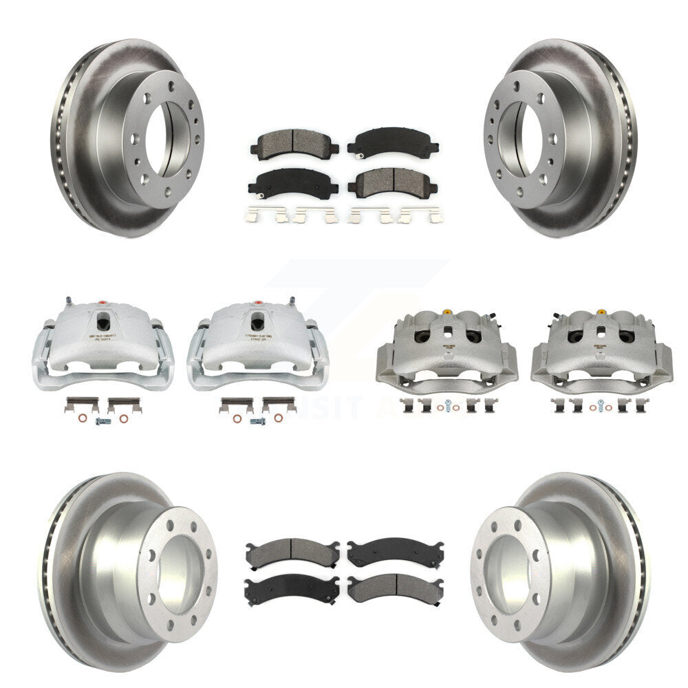 Transit Auto KCG-101043S Disc Brake Kit for 2016 Chevrolet Express 4500 - Front and Rear product image