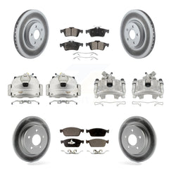 Transit Auto KCG-101043T Disc Brake Kit for 2013-2018 Ford Focus - Front and Rear product image