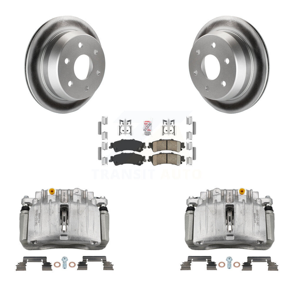 Transit Auto KCG-101044N Disc Brake Kit for 2007 Chevrolet Silverado 1500 Classic, GMC Sierra 1500 Classic - Rear product image