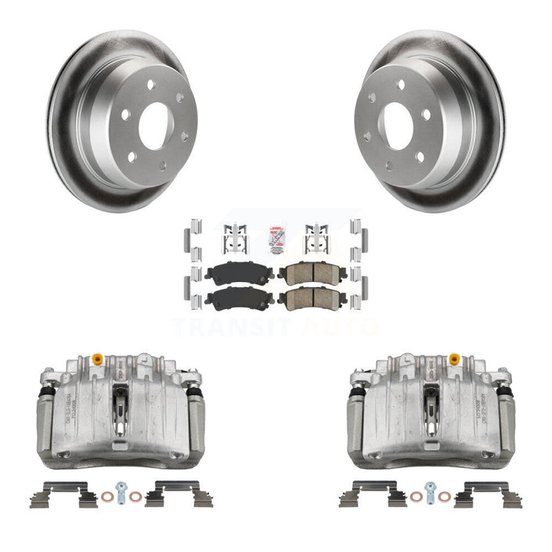 Transit Auto KCG-101044N Disc Brake Kit for 2007 Chevrolet Silverado 1500 Classic, GMC Sierra 1500 Classic - Rear product image