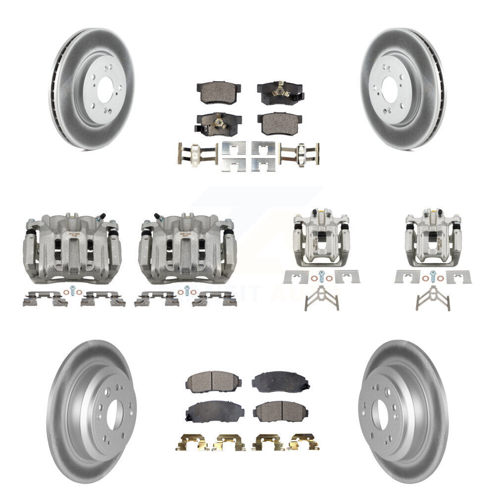 Transit Auto KCG-101044P Disc Brake Kit for 2012 Honda Crosstour - Front and Rear product image