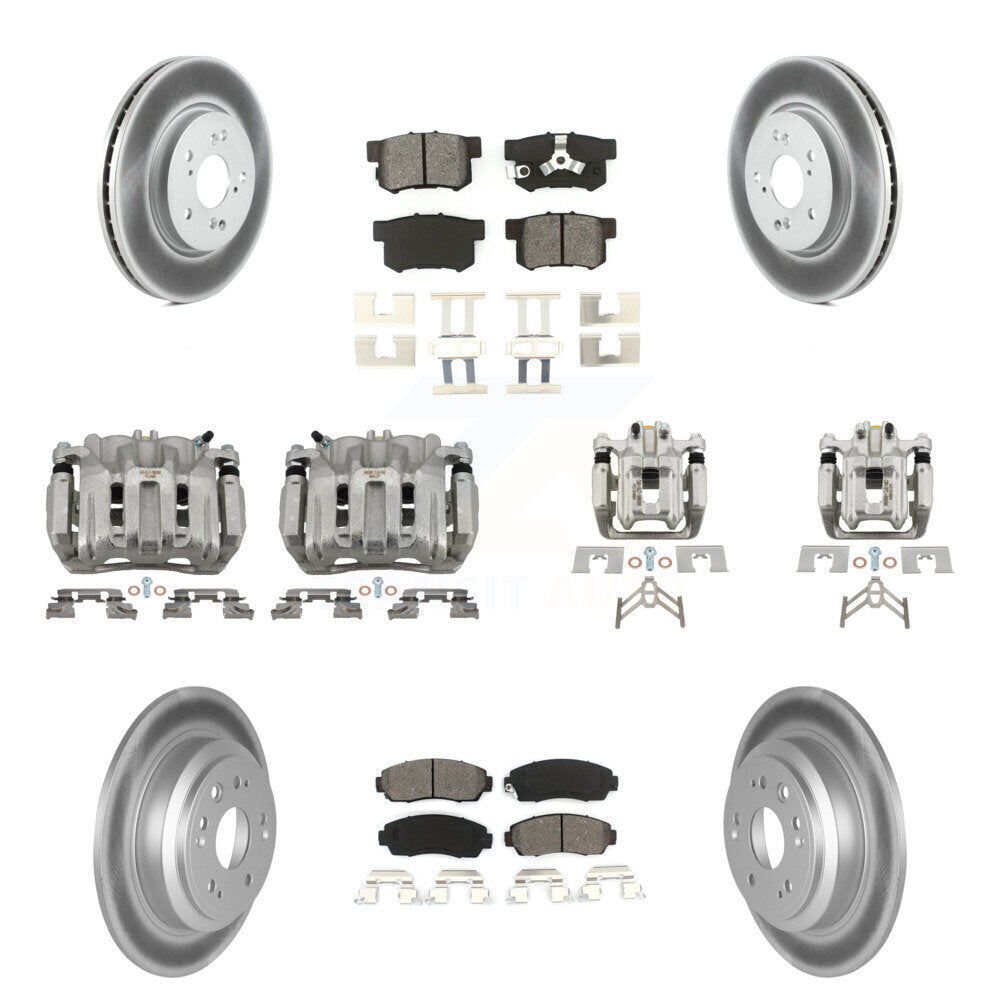 Transit Auto KCG-101044S Disc Brake Kit for 2012 Honda Crosstour - Front and Rear product image