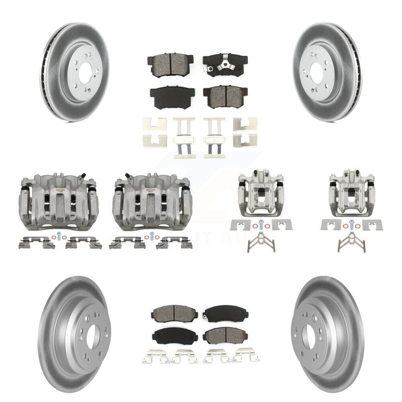 Transit Auto KCG-101044S Disc Brake Kit for 2012 Honda Crosstour - Front and Rear product image