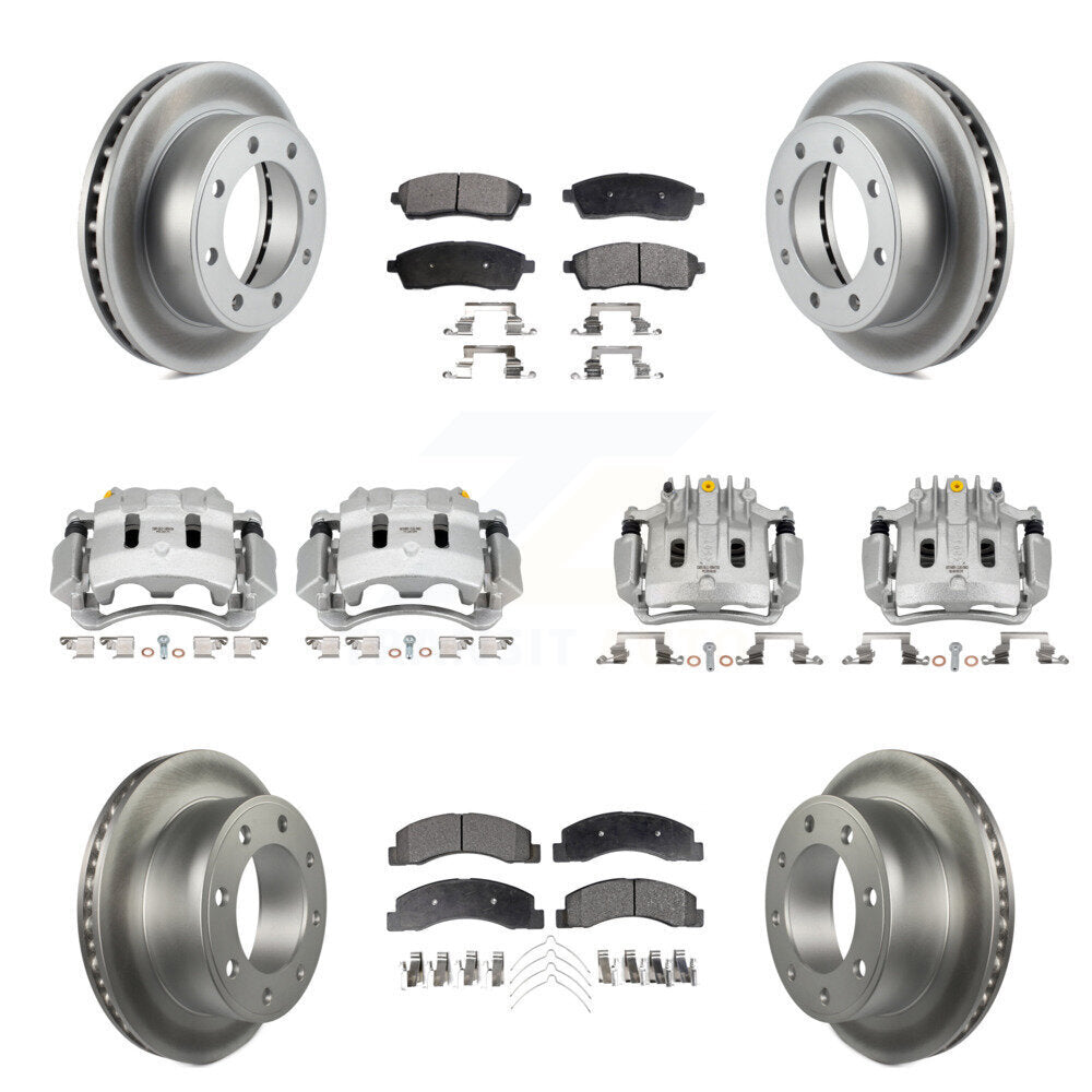 Transit Auto KCG-101044T Disc Brake Kit for 2001-2005 Ford Excursion, Ford F-250 Super Duty - Front and Rear product image