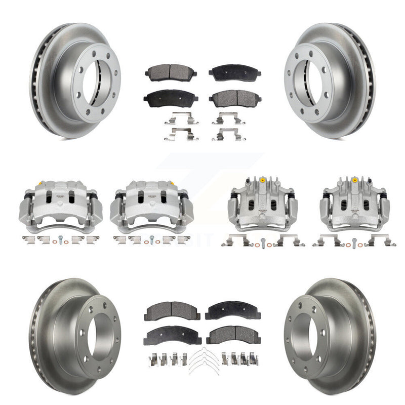 Transit Auto KCG-101044T Disc Brake Kit for 2001-2005 Ford Excursion, Ford F-250 Super Duty - Front and Rear product image