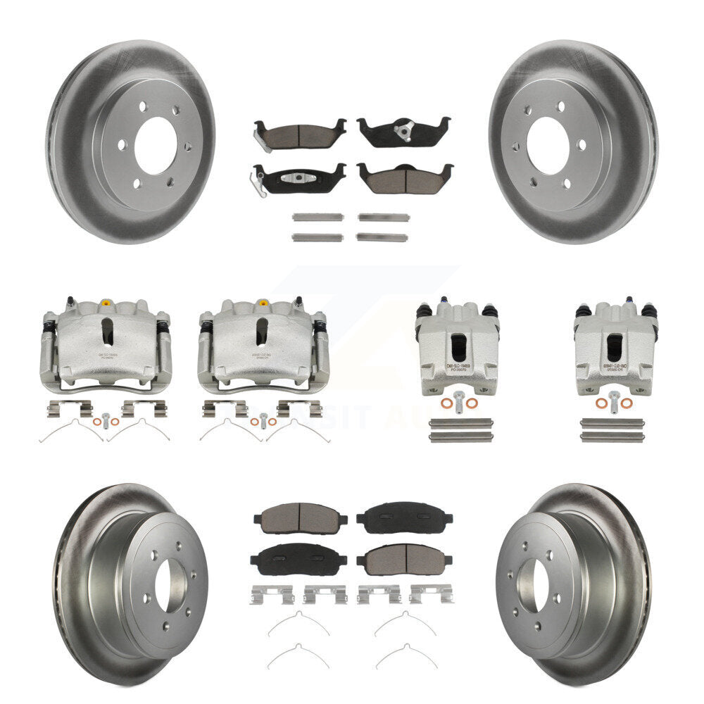 Transit Auto KCG-101045C Disc Brake Kit for 2004-2008 Lincoln Mark LT, Ford F-150 - Front and Rear product image