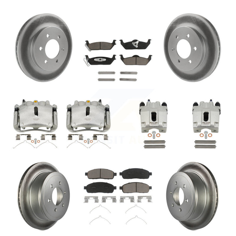 Transit Auto KCG-101045C Disc Brake Kit for 2004-2008 Lincoln Mark LT, Ford F-150 - Front and Rear product image