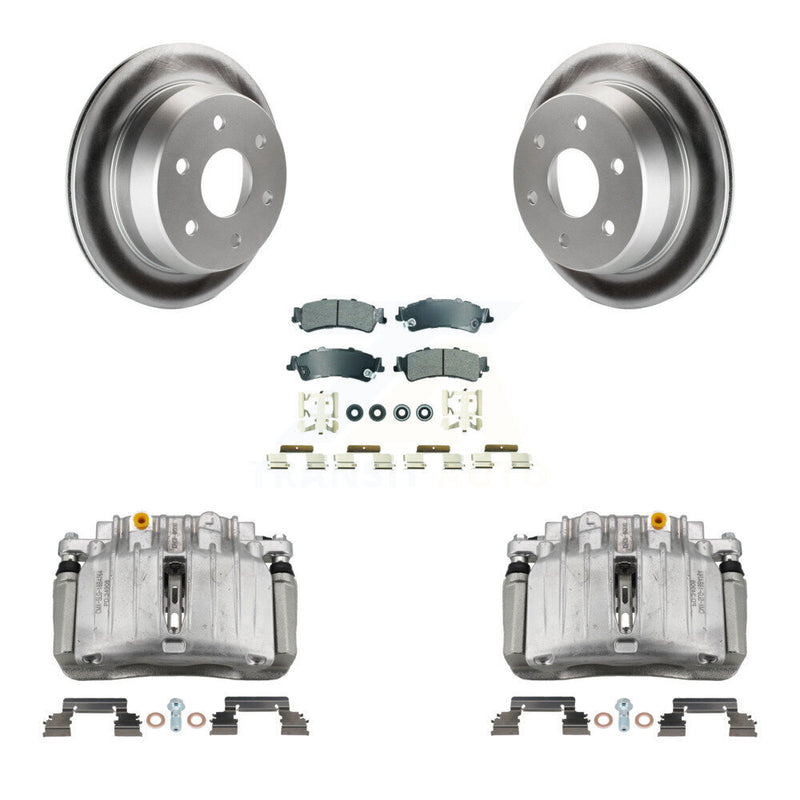 Transit Auto KCG-101045N Disc Brake Kit for 2007 Chevrolet Silverado 1500 Classic, GMC Sierra 1500 Classic - Rear product image