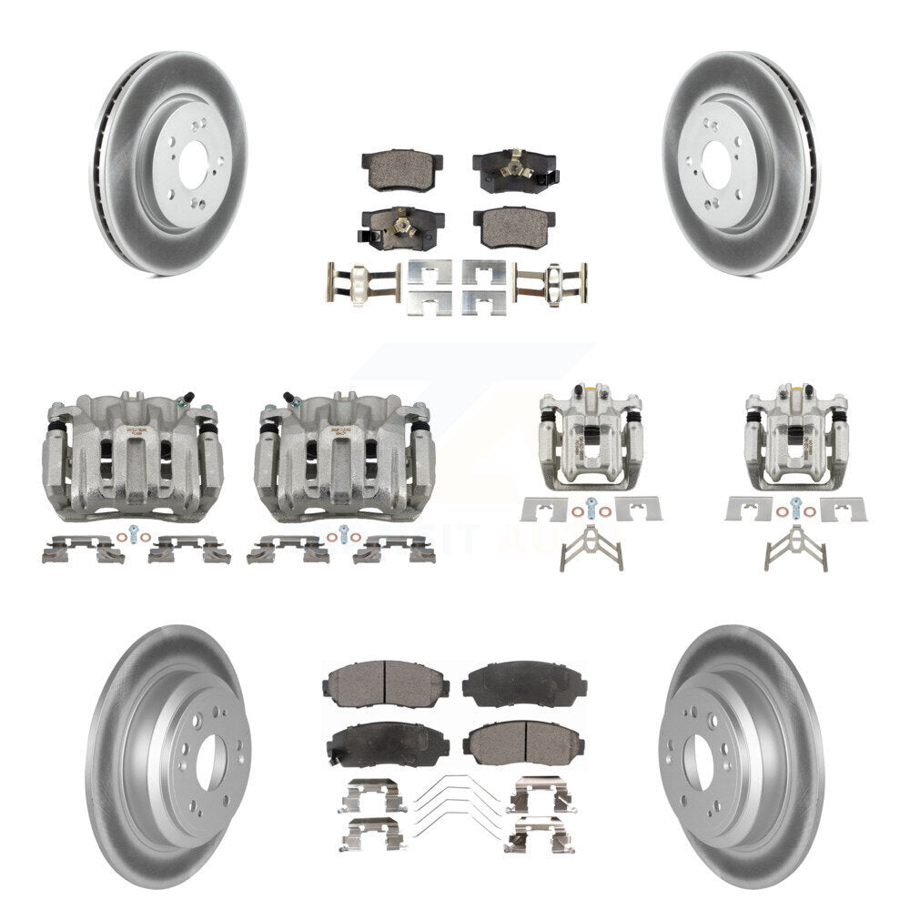 Transit Auto KCG-101045P Disc Brake Kit for 2012-2015 Honda Crosstour - Front and Rear product image