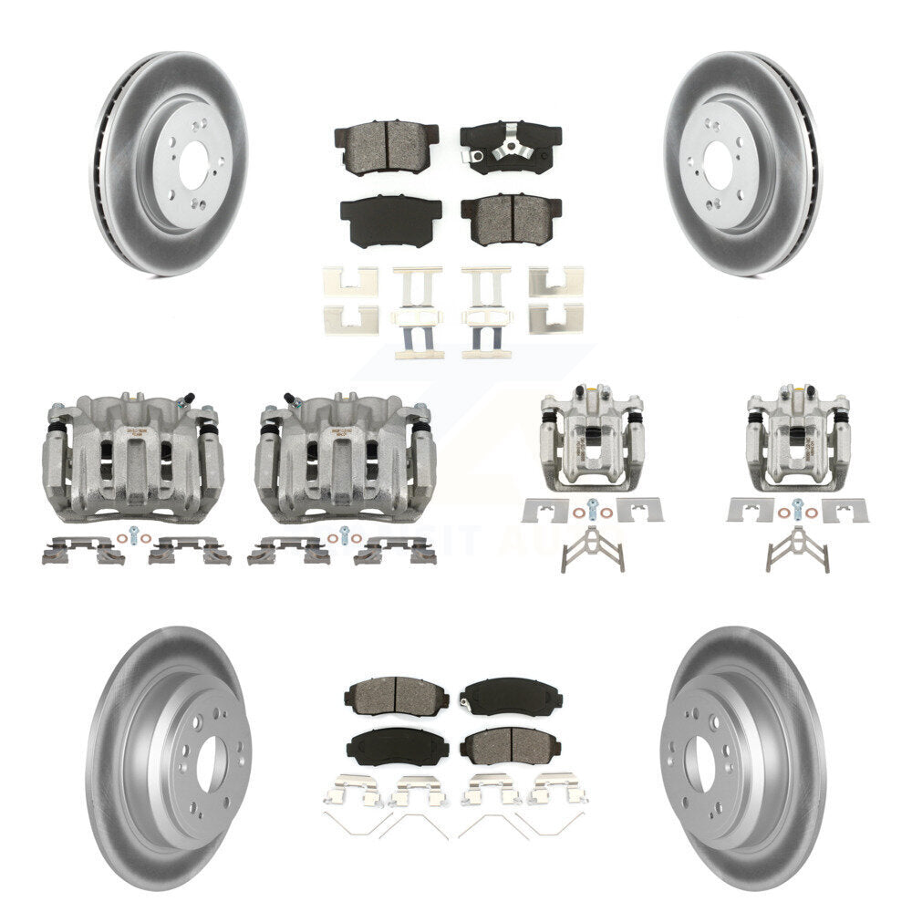 Transit Auto KCG-101045S Disc Brake Kit for 2012-2015 Honda Crosstour - Front and Rear product image