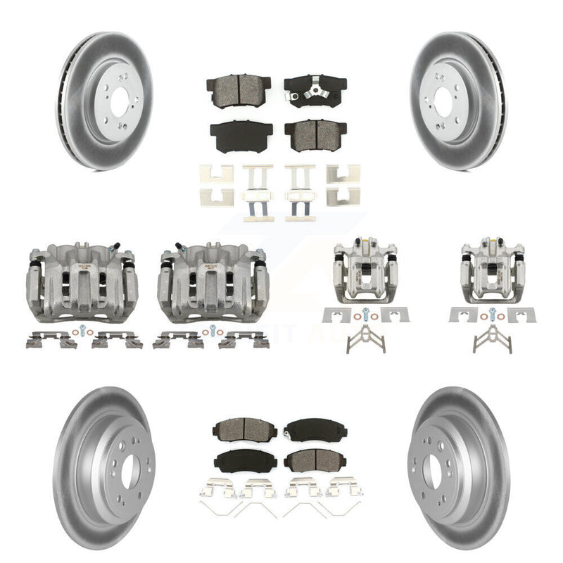 Transit Auto KCG-101045S Disc Brake Kit for 2012-2015 Honda Crosstour - Front and Rear product image