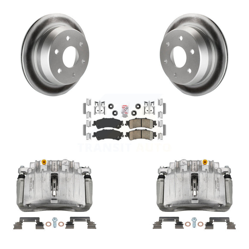 Transit Auto KCG-101046N Disc Brake Kit for 2007 Chevrolet Silverado 1500 Classic, GMC Sierra 1500 Classic - Rear product image